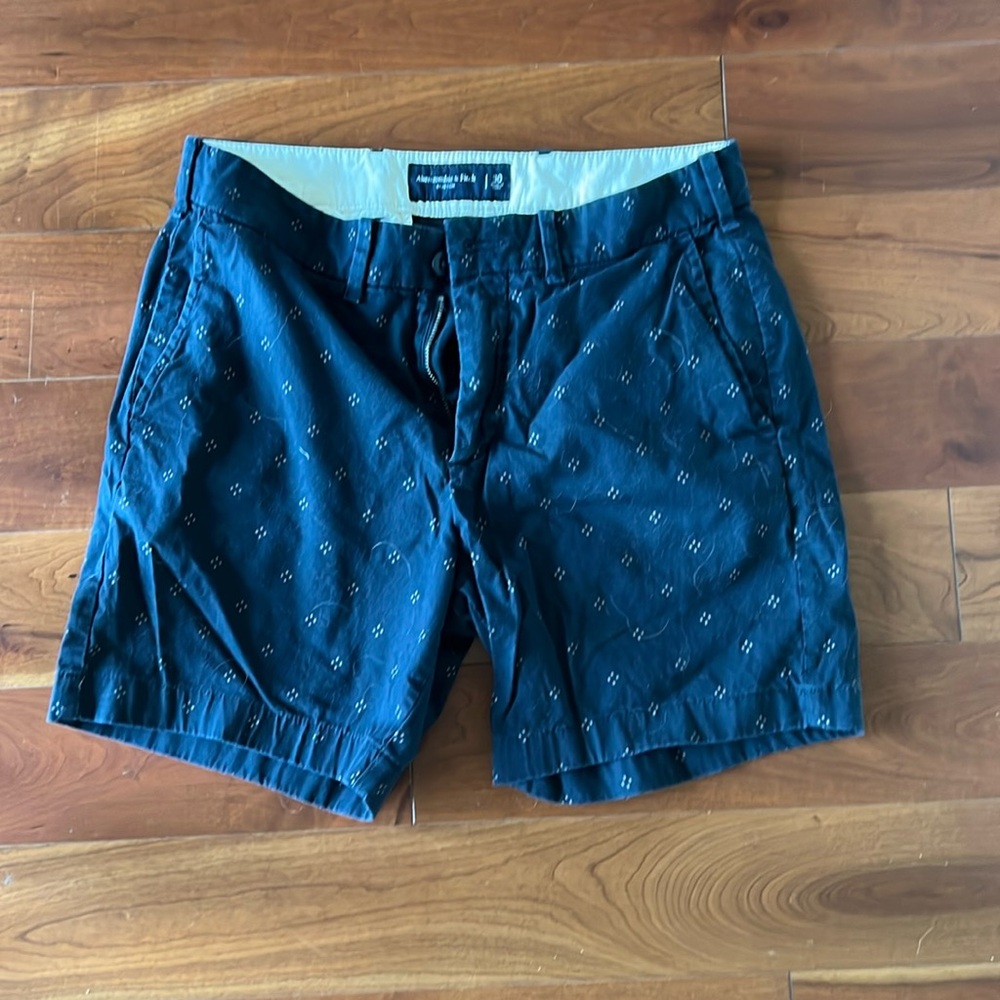 Navy chino pants Abercrombie & Fitch